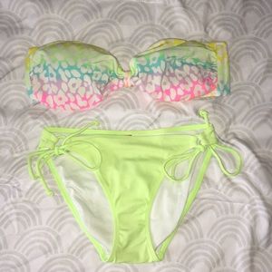 VS bandeau bikini : top and bottom